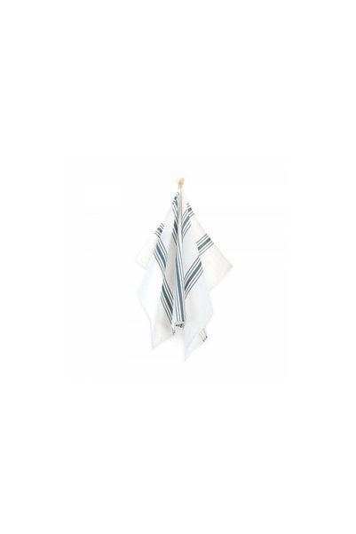 Zwoltex Prosop de bucatarie 50x70 cu dungi de peste, alb, bleumarin, pentru vase