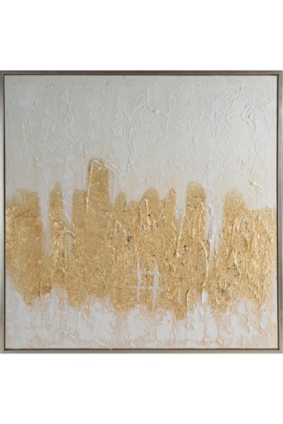 Eurofirany Tablou Decorativ, Eurofirany, 643, Abstract Cu Aur, Modern, Loft, ...