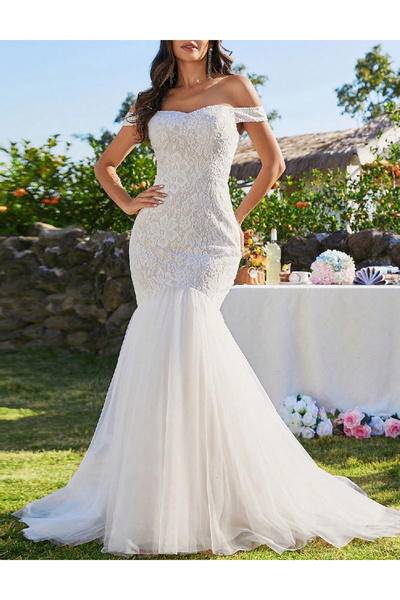 Evendi Rochie lunga, Alb