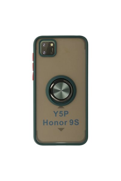 FMA Huawei y5p case montreal ring silicone cover - green