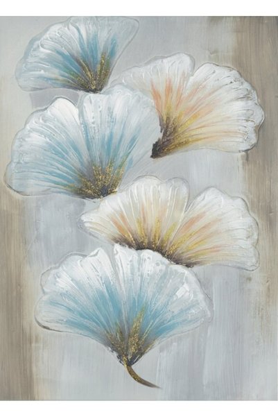 Eurofirany Tablou Decorativ, Eurofirany, 528B, Frunze De Ginkgo, Boho, Planta...