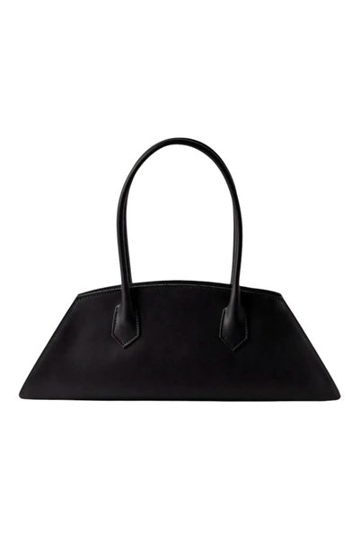 ME MAISON EVELINE Geantă din piele naturală Emma – model box calfskin, Maison...