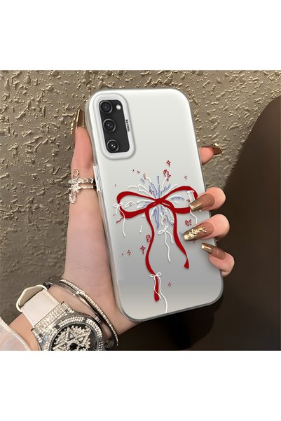 CHICASELUX Samsung Galaxy S20 Fe 4G/5G Compatible Romantic Bow and Star Case,...