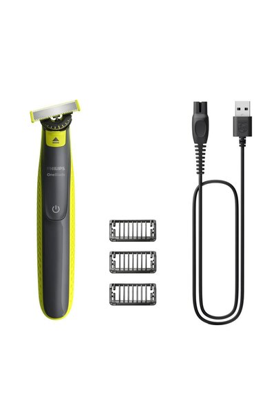 Philips Aparat de ras și tuns OneBlade 360 QP2724/23, 3 piepteni, autonomie d...