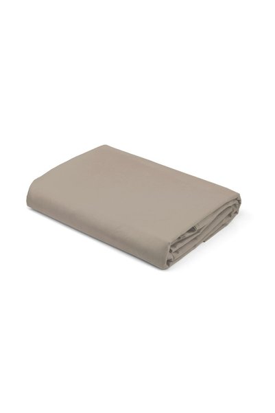 Detexpol Cearceaf cu elastic Pure Collection, bumbac satinat, bej, 220x200cm