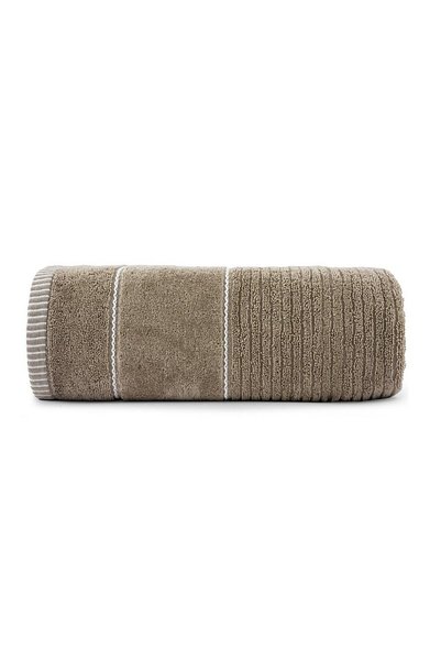 Detexpol Prosop de baie Teo 30x50cm, 100% bumbac, 470 g/m2, taupe