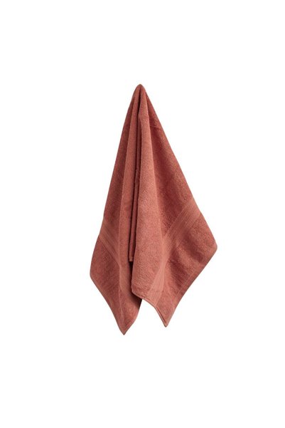 YORK Prosop de baie 50x100cm, bumbac 100%, 550g/m2, culoare terra, set 1