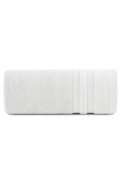 Eurofirany Prosop de baie Porto, alb, 30x50cm, 500g/m2, cu bordura de catifea