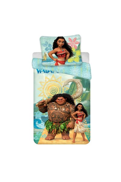 Jerry Fabrics Lenjerie de pat din bumbac 140x200 Moana Ocean Treasure Travell...
