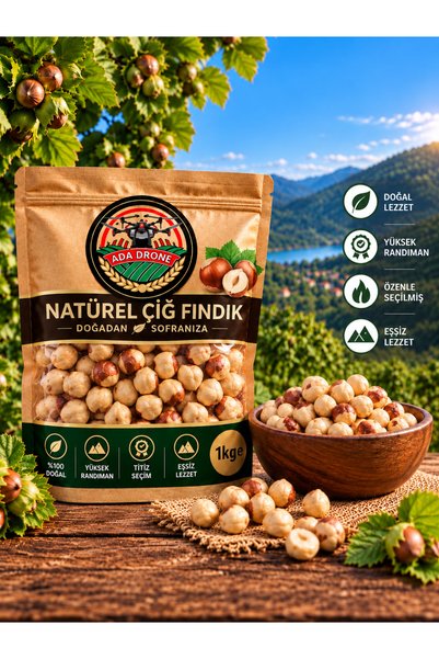 NATUREL ÇİĞ FINDIK 1 KG