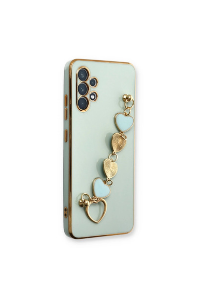 FMA Samsung Galaxy A32 Case Esila Silicone - Water Green