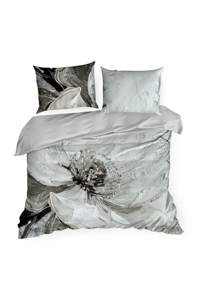 Eva Minge by Eurofirany Lenjerie de pat AMAYA 220 x 200 maro deschis Eva Ming...