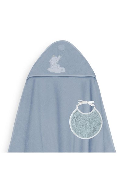 Interbaby Prosop de baie albastru 100x100