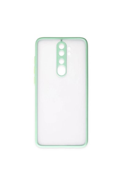 FMA غطاء حماية سيليكون مونتريال لهاتف Xiaomi Redmi Note 8 Pro - تركواز
