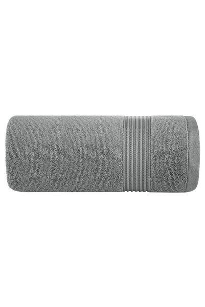 Eurofirany Prosop de mana MOLLY cu margini decorative lucioase 50 x 90 cm otel