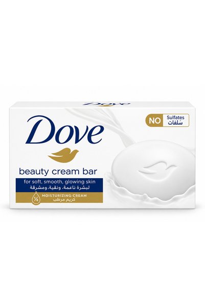 Dove صابونة قالب كريم الجمال لبشرة ناعمه ومشرقه من دوف - 75 جرام