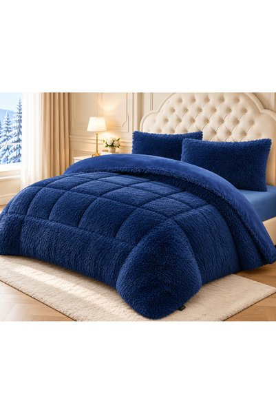 CHIRASO Set PILOTA si Fete de Perna CHIRASO, FLUFFY COCOLINO, 200x230cm, 4kg,...