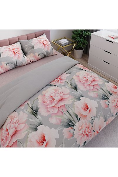 Markizeta Set lenjerie de pat Marigold, bumbac satinat, 160x200cm, 2 perne 70...