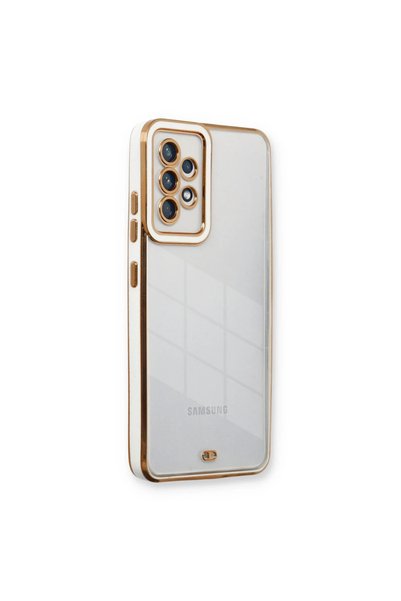 Generic Brand Samsung galaxy a53 5g case liva lens silicone - white