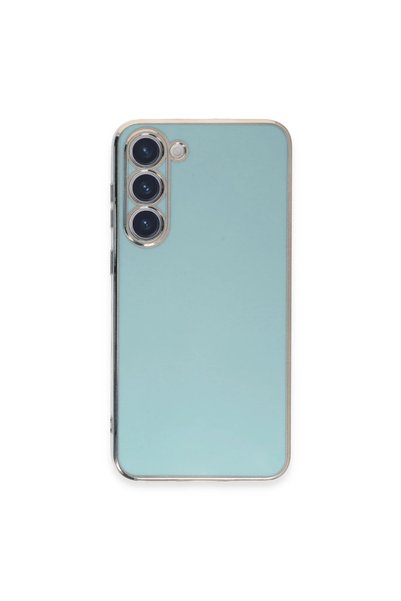 FMA Samsung Galaxy S23 Case Volet Silicone - Light Green