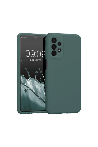 FMA Samsung galaxy a23 4g case first silicone - dark green