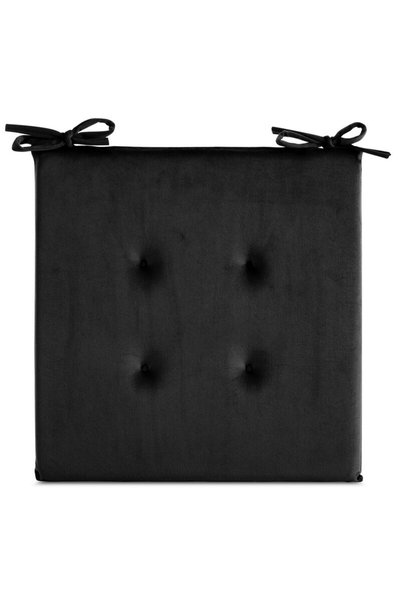 Eurofirany Perna pentru scaun GAJA 40 x 40 cm negru
