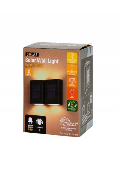 Evendi Solar lamp, Black