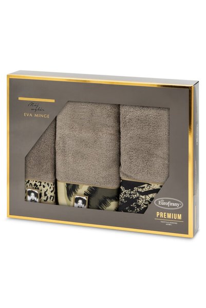 Eva Minge by Eurofirany Set de prosoape EVA24 Eva Minge 46 x 36 x 7 bej inchi...