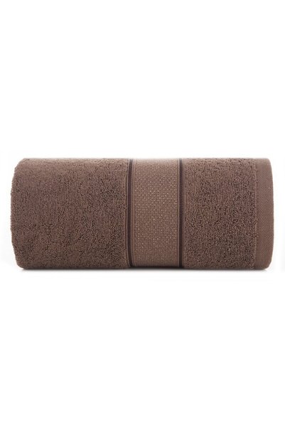 Eurofirany Prosop de mana din bumbac cu margini jacquard intercalate cu fir a...