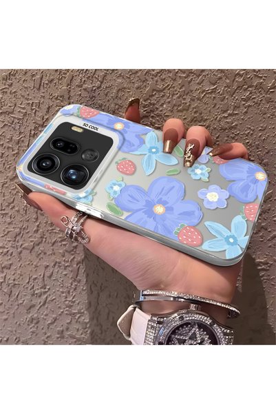 CHICASELUX حافظة متوافقة مع هاتف Oppo Find X9 Pro 5G بنمط زهرة الفراولة، واقي...
