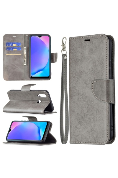 BURAQ Phone Case For vivo Y11 / Y15 / Y12 / Y17 Retro Lambskin Texture Pure C...