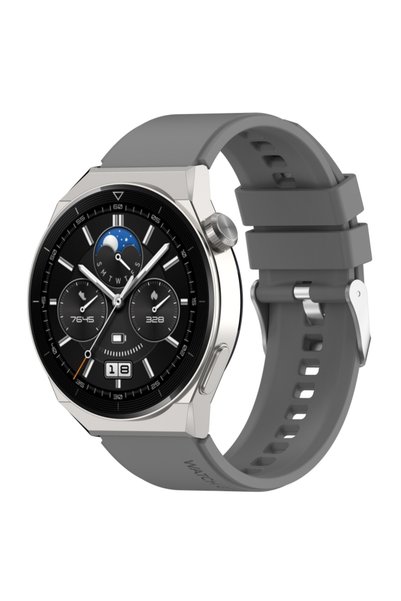 BURAQ For Huawei Watch GT2 42mm / Watch 2 20mm Protruding Head Silicone Strap...