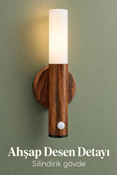 ARMÜZ Wireless Led Wall Sconce with Bedside Sensor