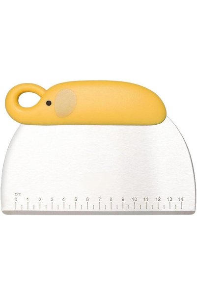 Yelajoy Bench Scraper,Stainless Steel Dough Cutter Chopper