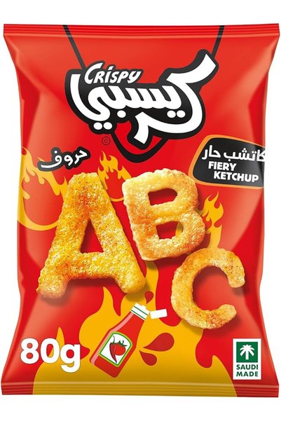 Saudia Crispy fiery ket snacks, 80g - pack of 1