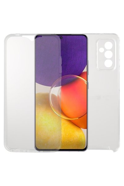 BURAQ For Samsung Galaxy A82 5G PC+TPU Ultra-thin Double-sided Full Coverage ...