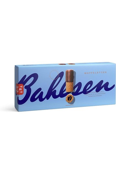 Bahlsen بسكويت ويفر مغطى بالشوكولاتة بالحليب، 100 جرام، أزرق اللون