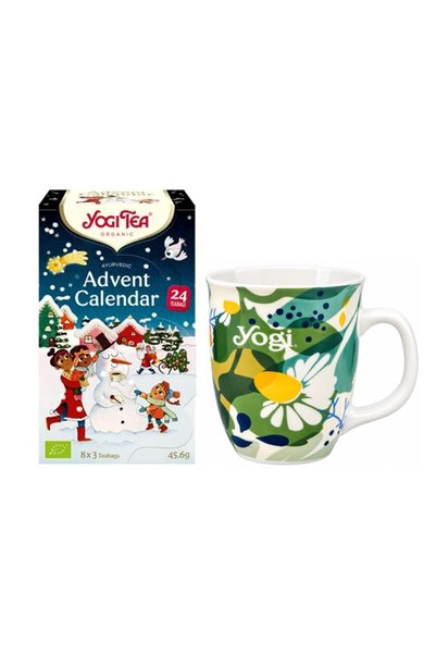 Yogi Tea Χριστουγεννιάτικο Πακέτο Δώρου – Ημερολόγιο Αντίστροφης Μέτρησης με ...