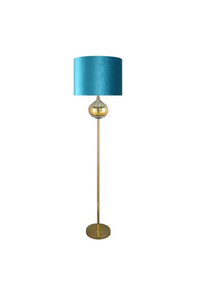 Eurofirany Lampa de podea, Eurofirany, 43 x 157 cm, Turcoaz
