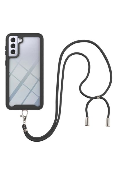 BURAQ Shockproof TPU Phone Case for Samsung Galaxy S21 - Black