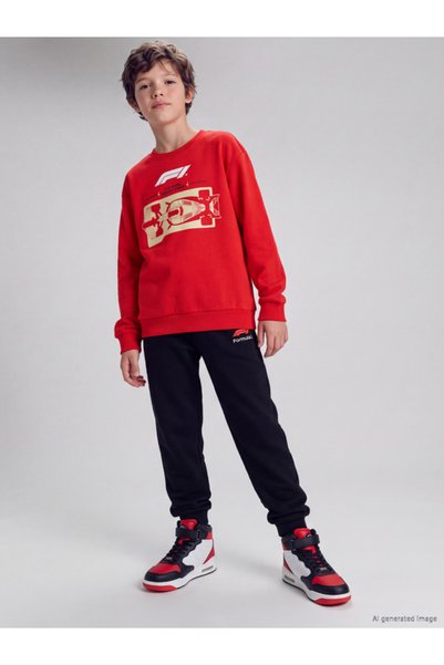 LC Waikiki Esvab • Modern & Distinctive Formula 1 Boys' Thick Sweatpants