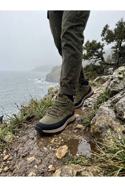 SOLMAZ Dragon Bdl5040 Khaki Men's Outdoor Hiking Boots