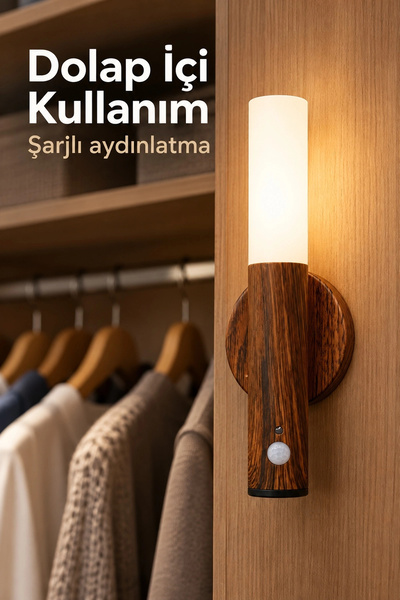 ARMÜZ Wireless Daylight Wall Lamp with Motion Sensor