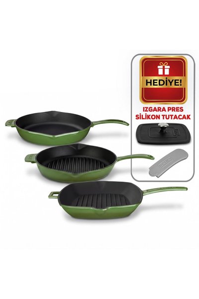 Lava Cast Iron Grill Set of 4 |   The Master of the Grill