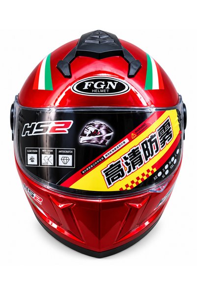 Super Soco Cască pentru motocicletă, scuter și scuter electric, vizor transpa...