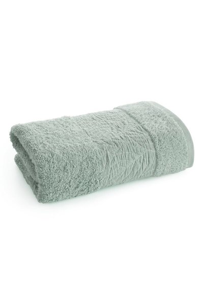 Eurofirany Prosop de baie ALBA, moale si absorbant, din bumbac , cu motiv flo...