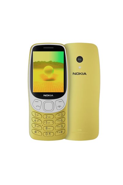 Nokia Telefon mobil 3210 (2024), Dual SIM, 4G, Gold