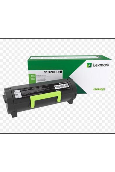 Lexmark 51B2000 Μαύρο δοχείο τόνερ, 2.500 σελίδες, για τη σειρά MS/MX 317–617