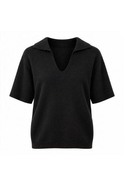 BERCHEM OTANTİK Italian Polo Collar Half Sleeve Knitwear
