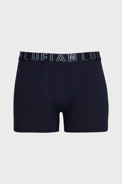 Lufian ملابس داخلية رجالية من Zeg Erkek Modal Boxer باللون الأزرق الداكن